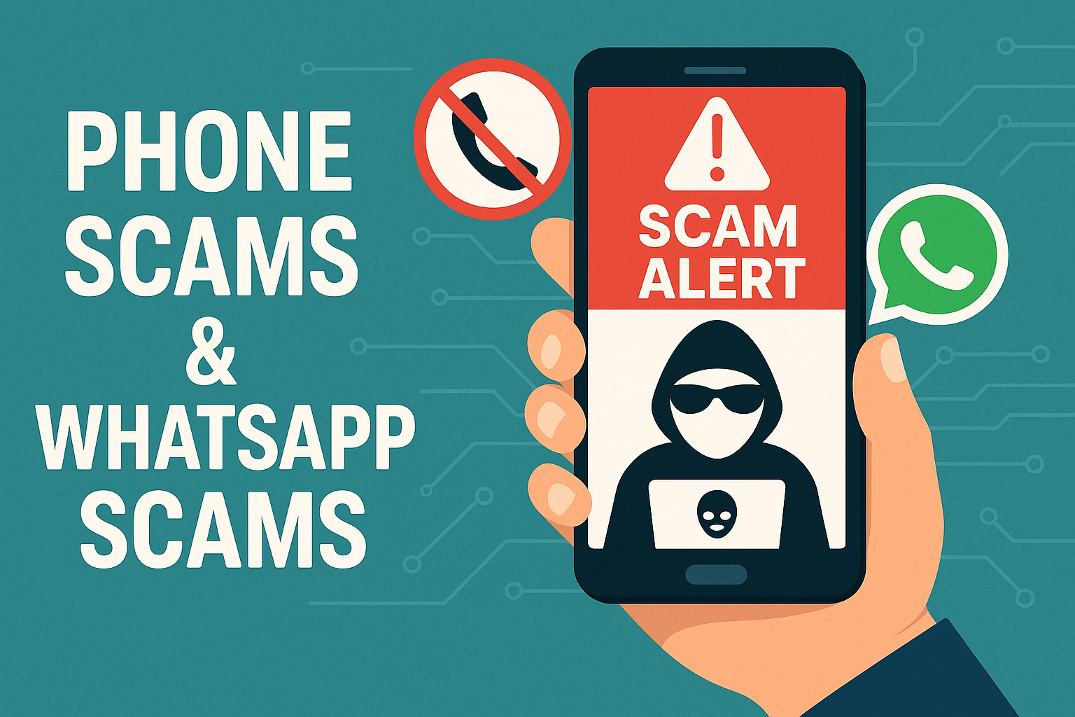 phone scams and WhatsApp scams