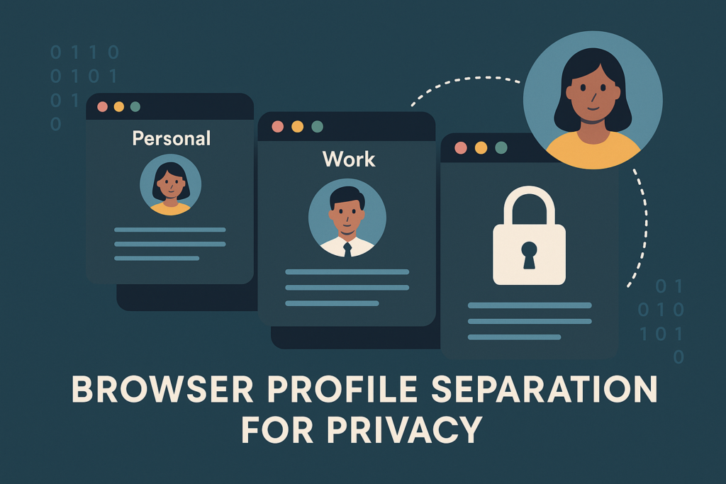 browser profile separation for privacy techwizs