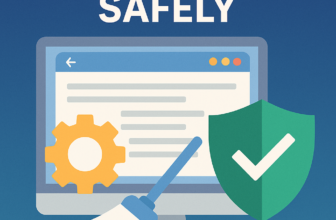 How to Clear Browser Cache Safely Without Losing Work