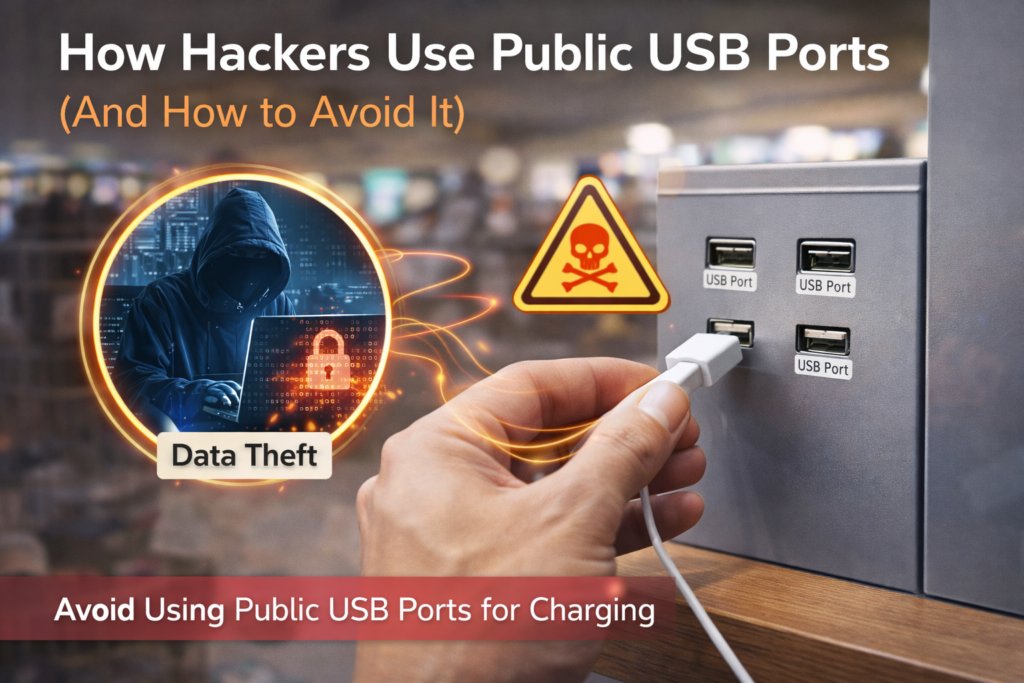 public USB port hacking F