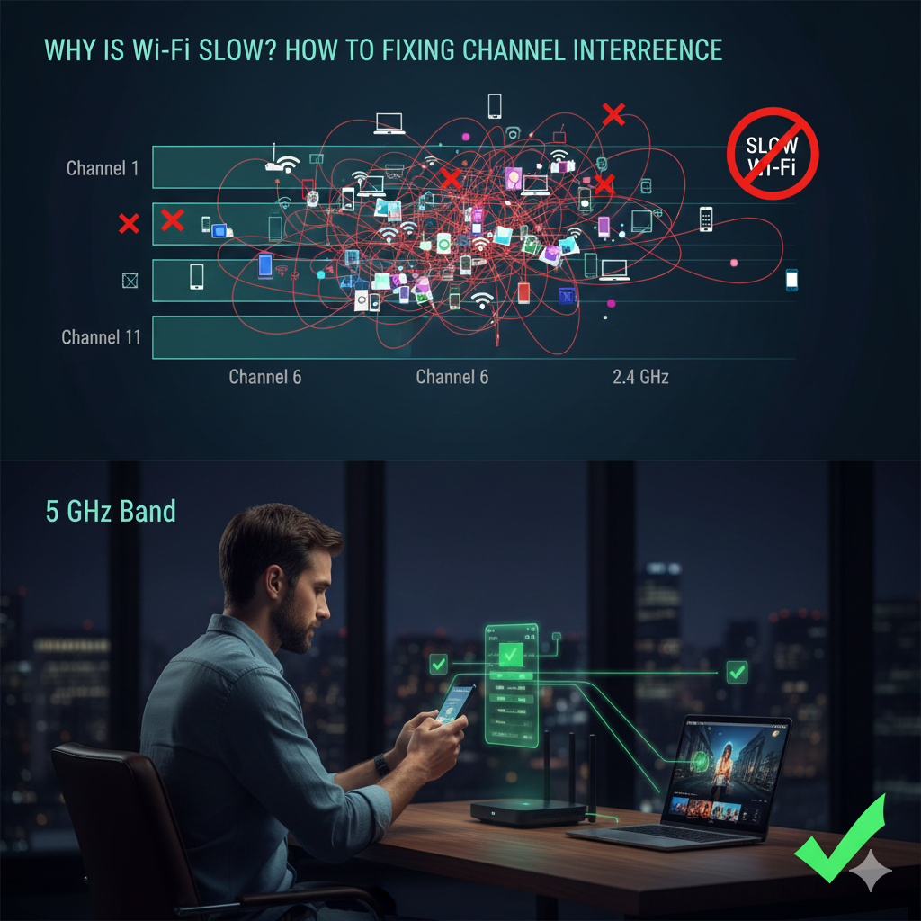 why is my wifi slow techwizs