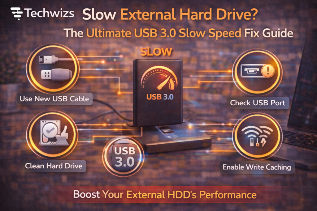 USB 3.0 slow speed P