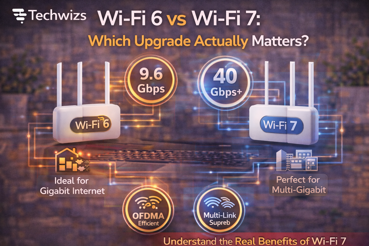 Wi-Fi 6 vs Wi-Fi 7 F