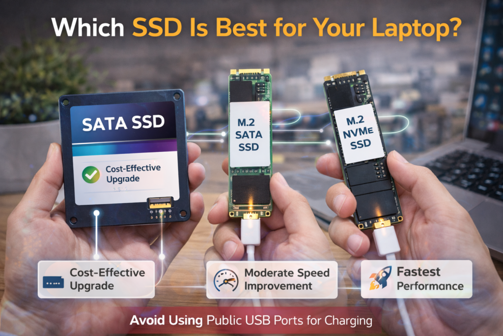 best SSD for laptop techwizs P