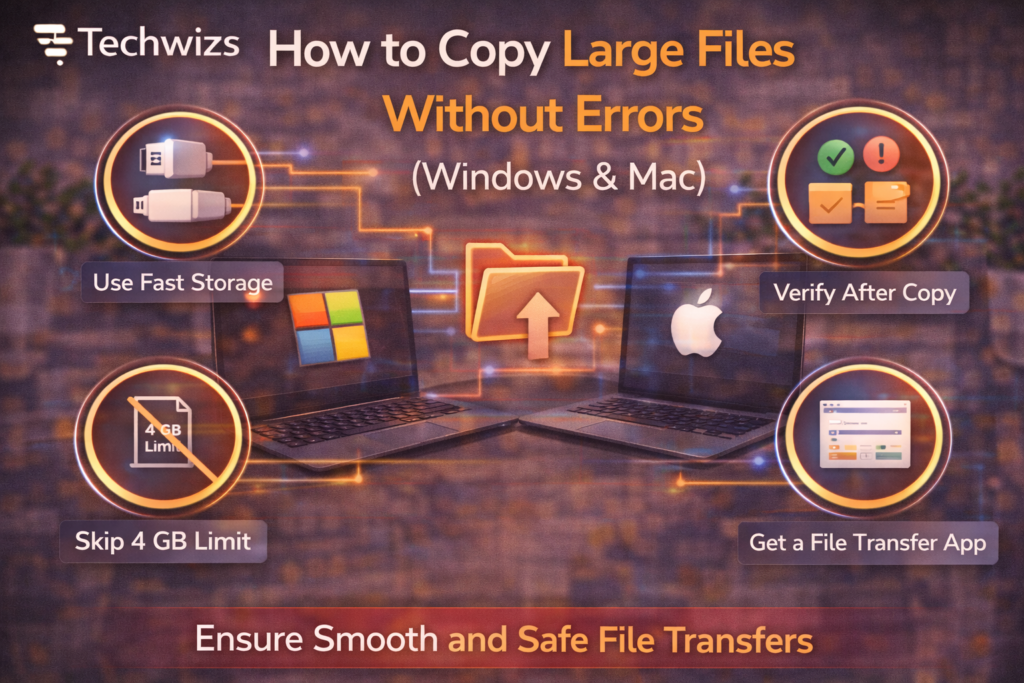 copy large files without errors P