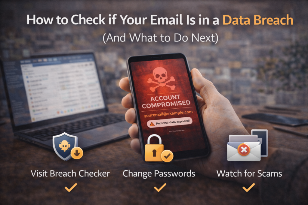 email in a data breach P