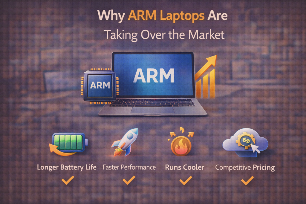arm laptops are taking over P