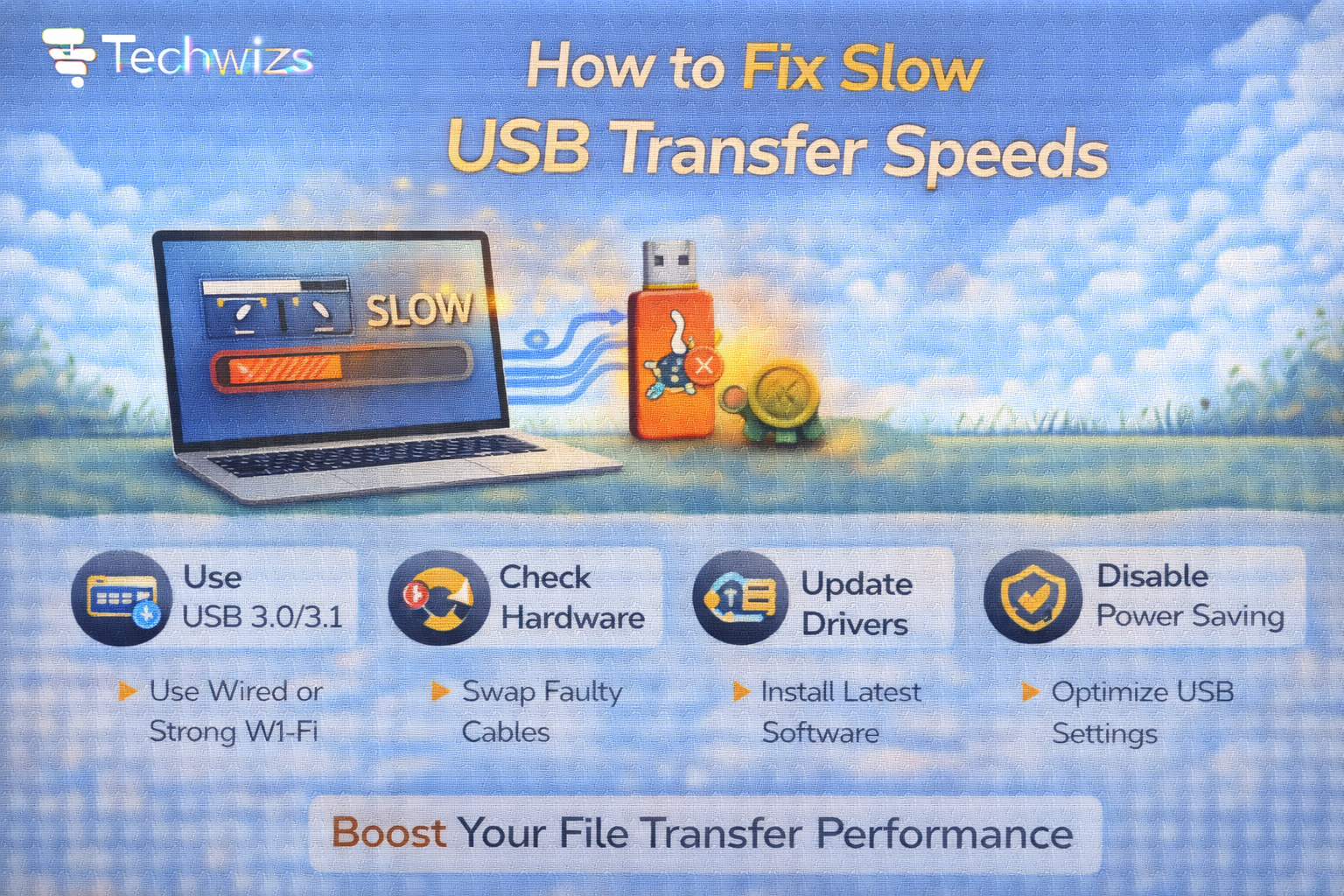 fix slow usb transfer speeds F