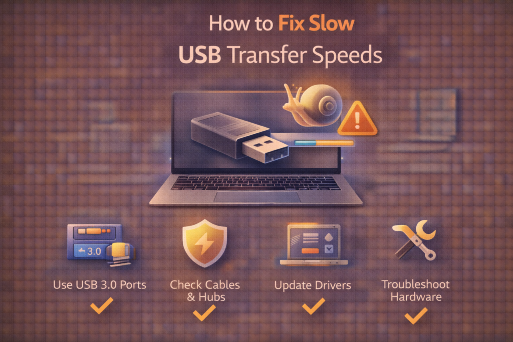 fix slow usb transfer speeds Post