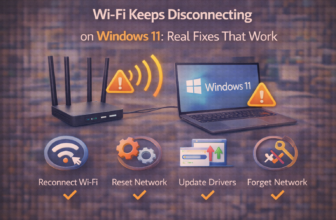 wifi keeps disconnecting F