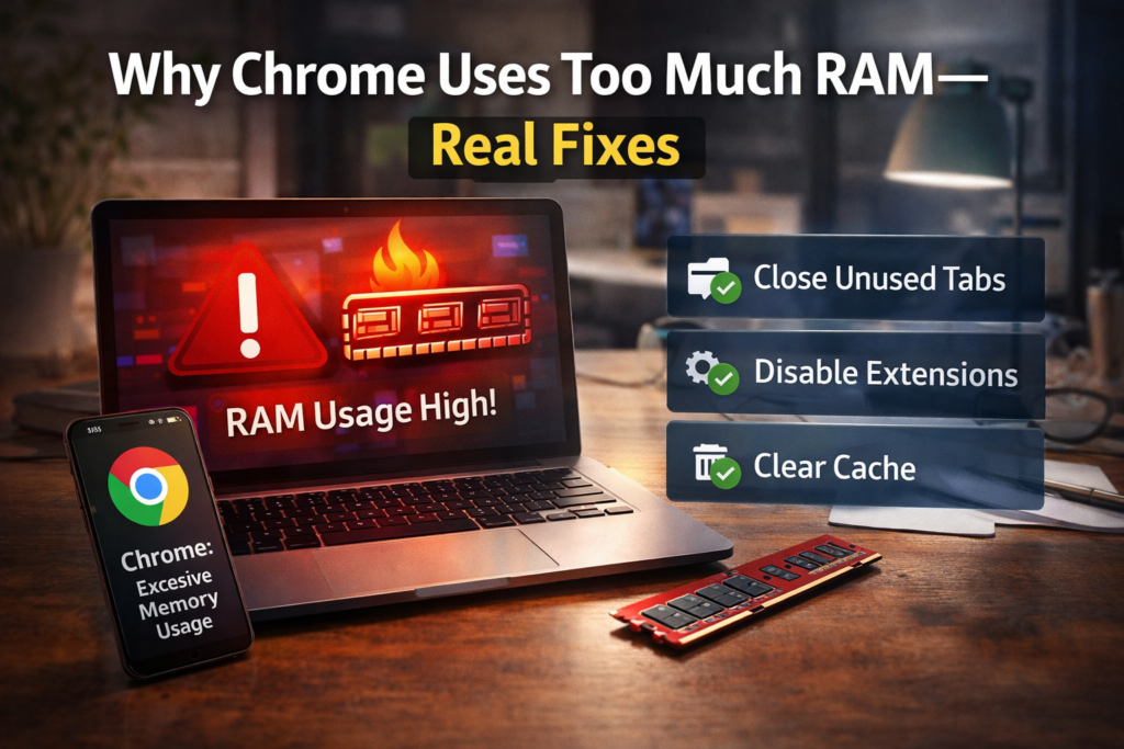 Chrome using too much RAM P