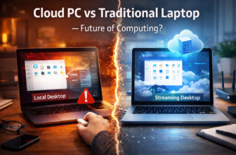 Cloud PC vs traditional laptop F