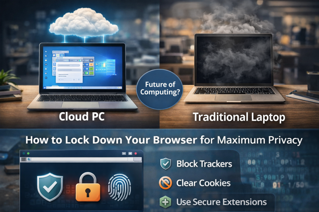 Cloud PC vs traditional laptop P