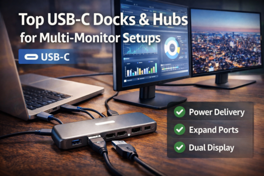 USB-C dock multi-monitor F