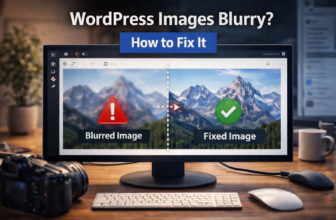 WordPress images blurry fix F