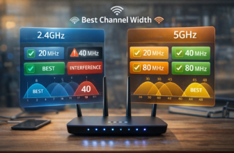 best Wi-Fi channel width F