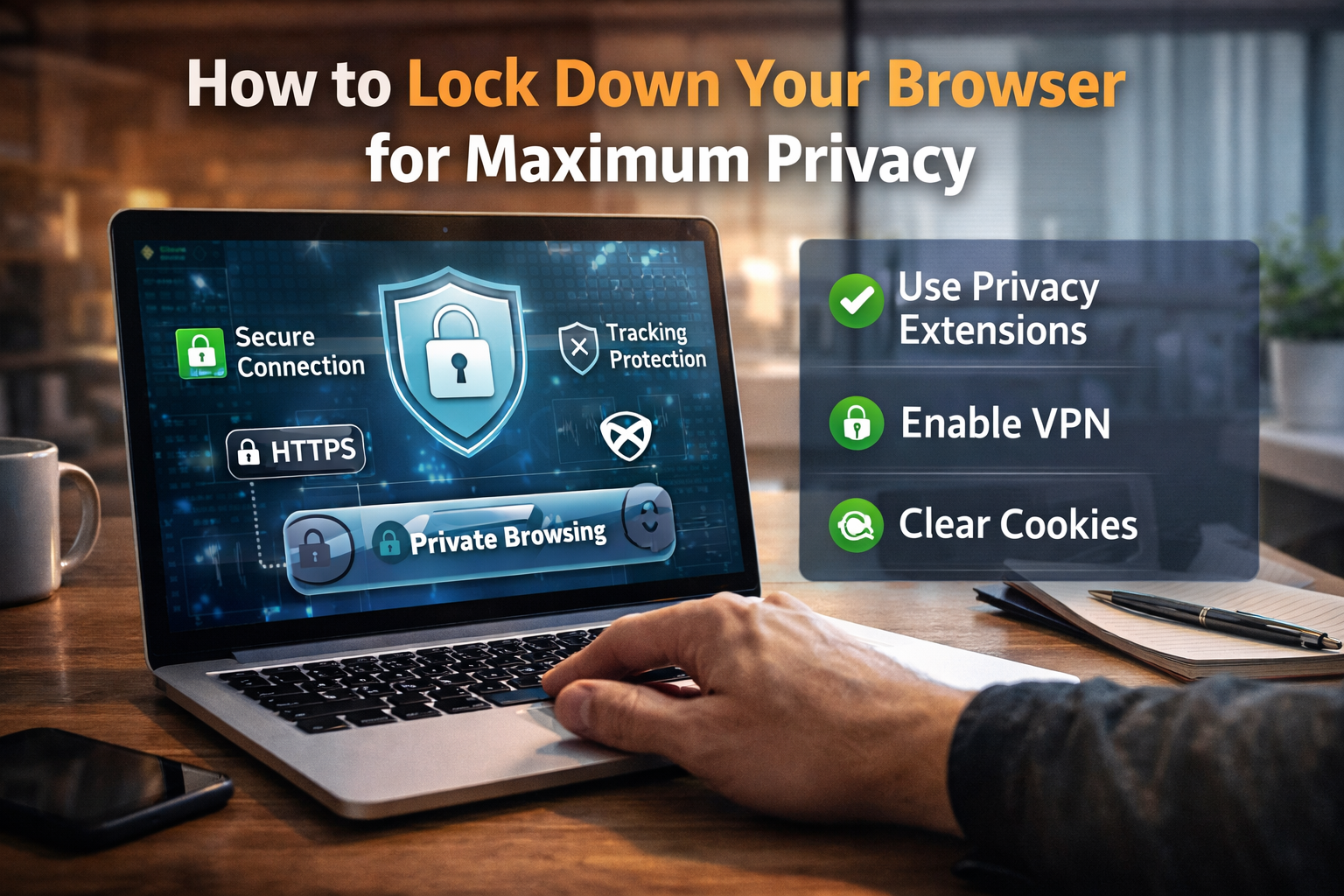 browser privacy settings F