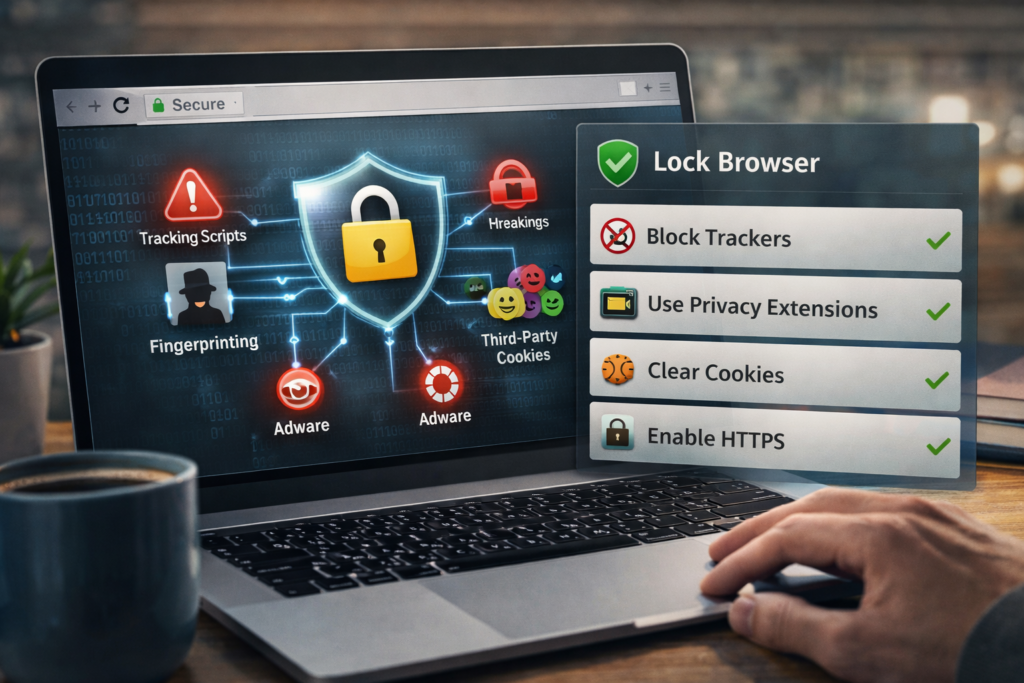 browser privacy settings P
