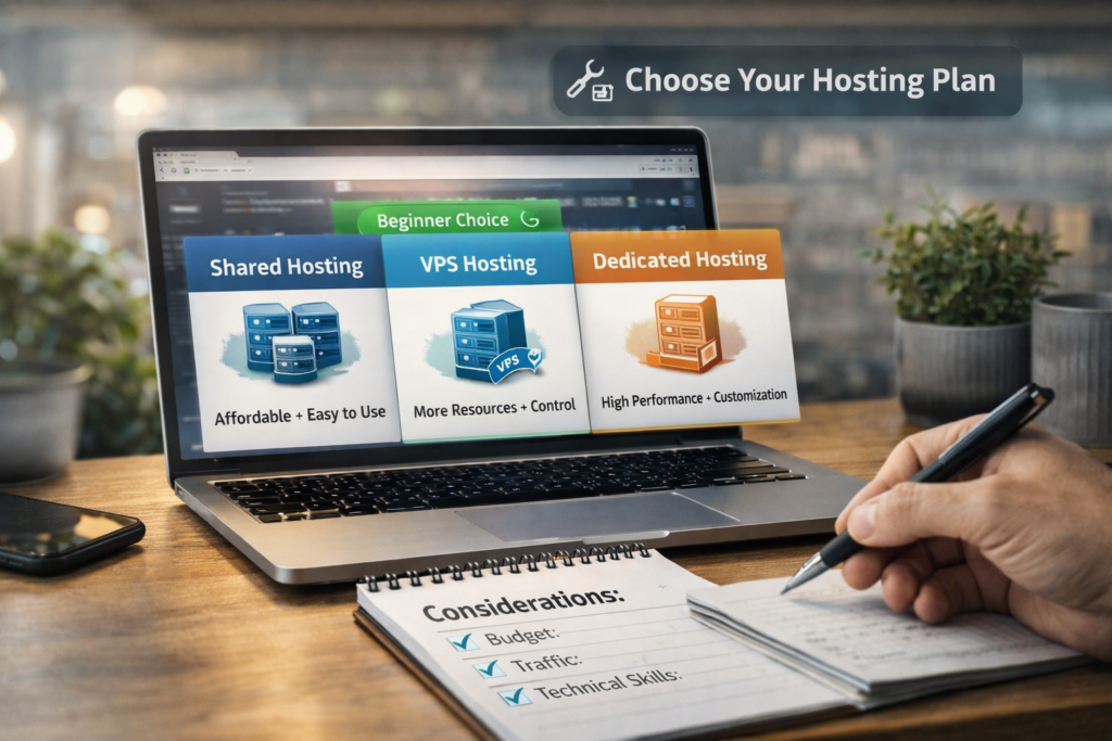 choose hosting plan P