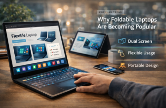 foldable laptops becoming popular F