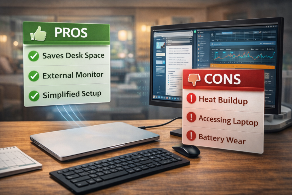 laptop lid closed mode pros and cons P
