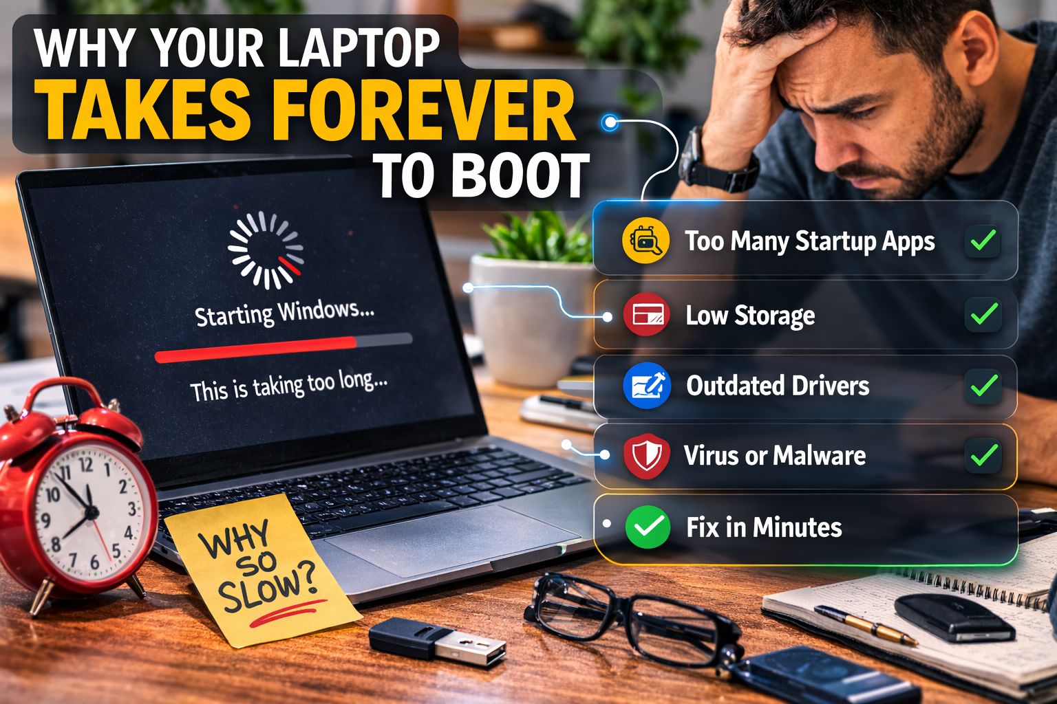 laptop slow boot fix F