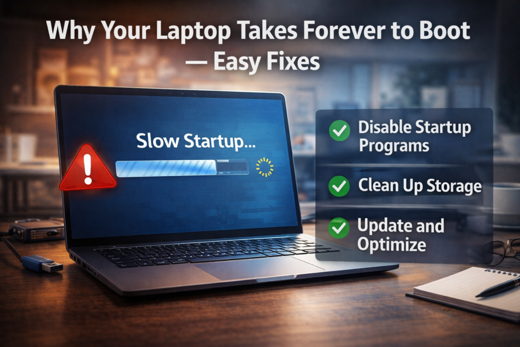 laptop slow boot fix P
