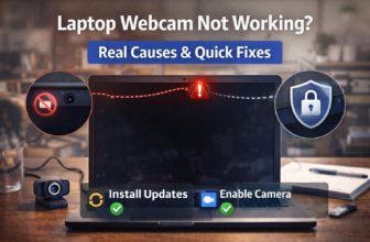 laptop webcam not working F