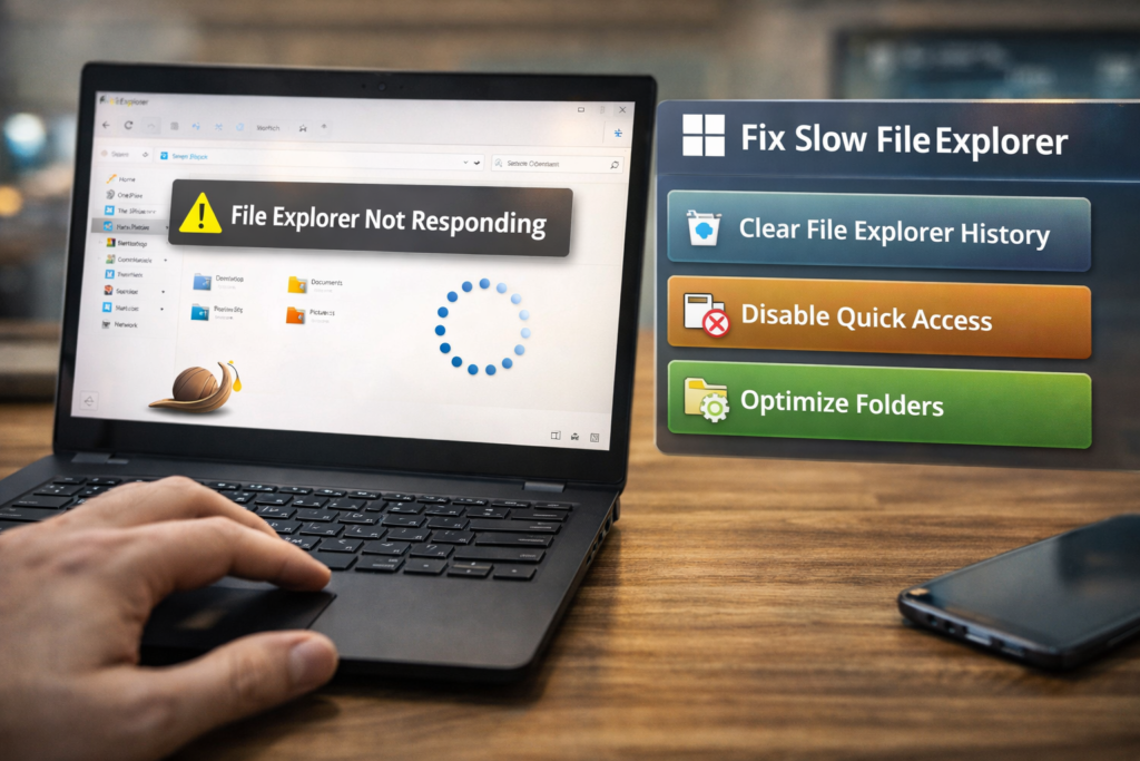 slow File Explorer Windows 11 P