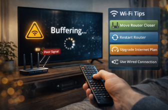 smart TV buffering fix Wi-Fi F