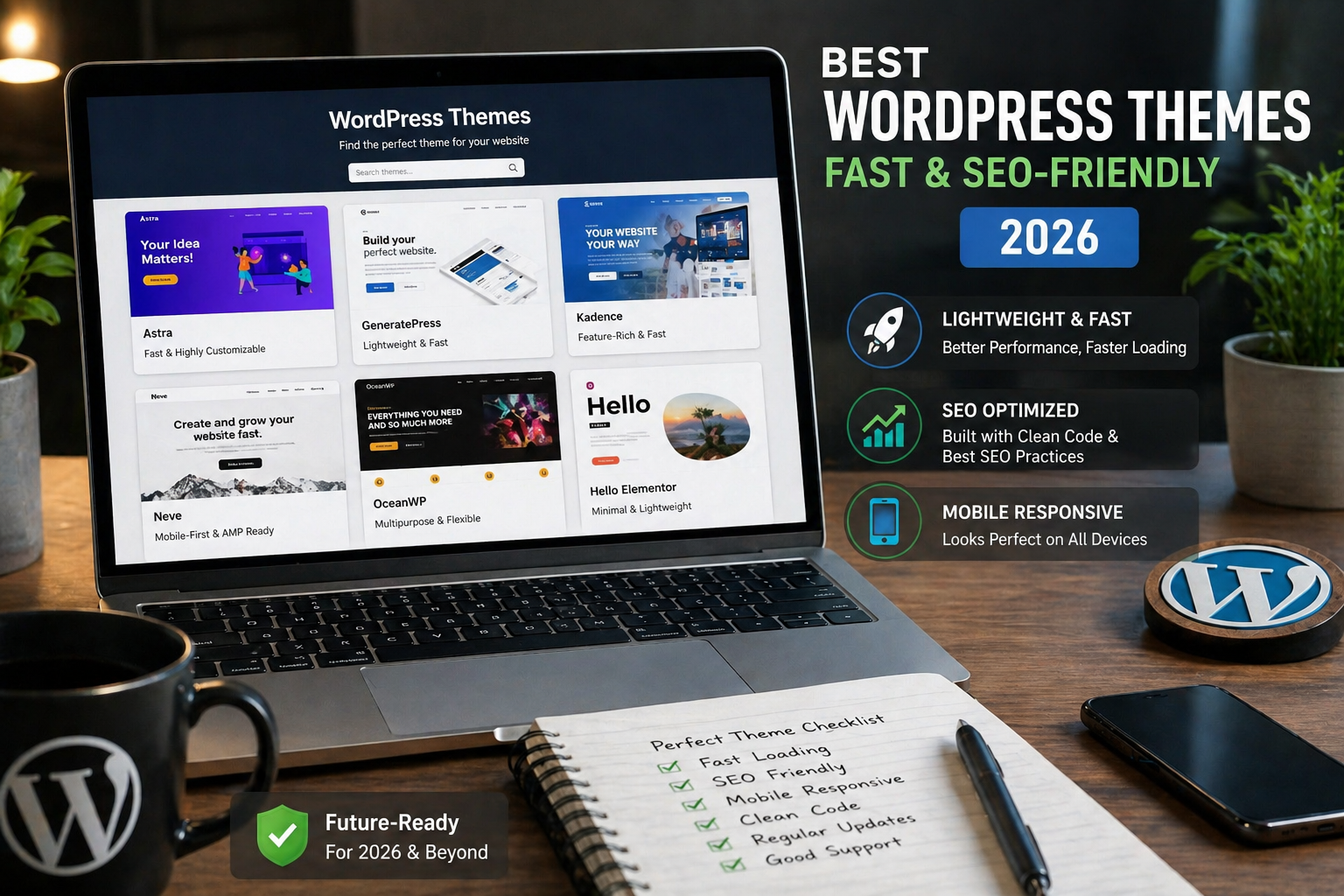 best WordPress themes F