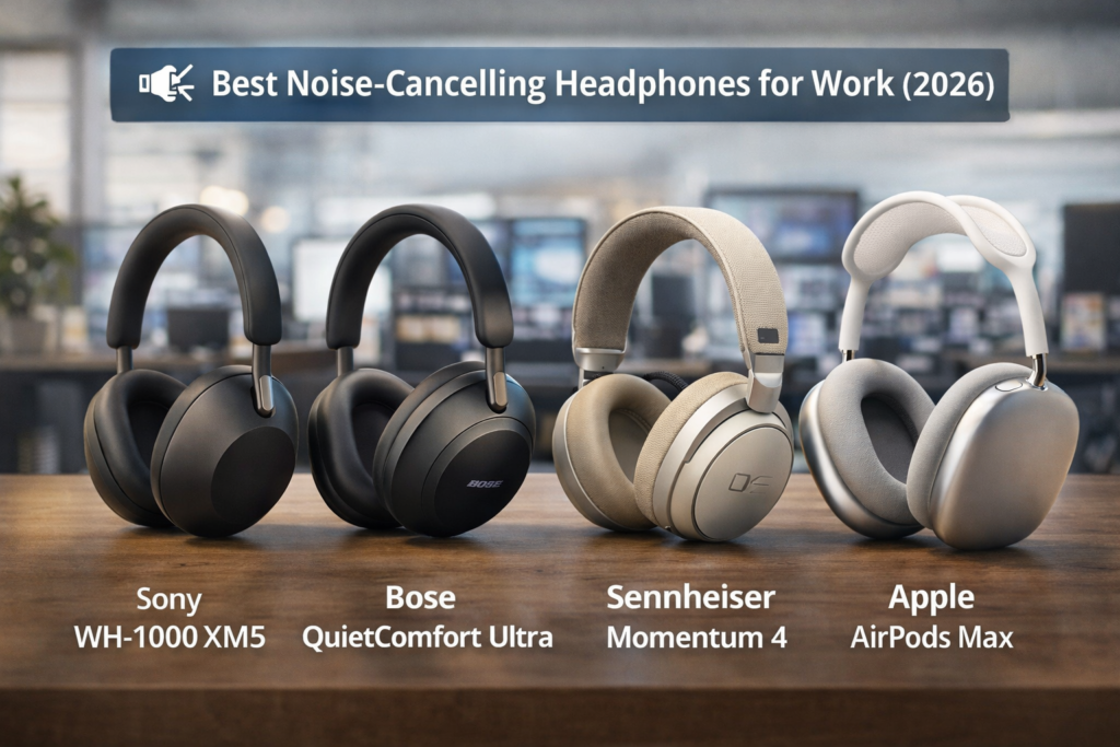 best noise-cancelling headphones for work P