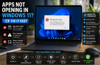 apps not opening F