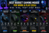 budget gaming mouse F