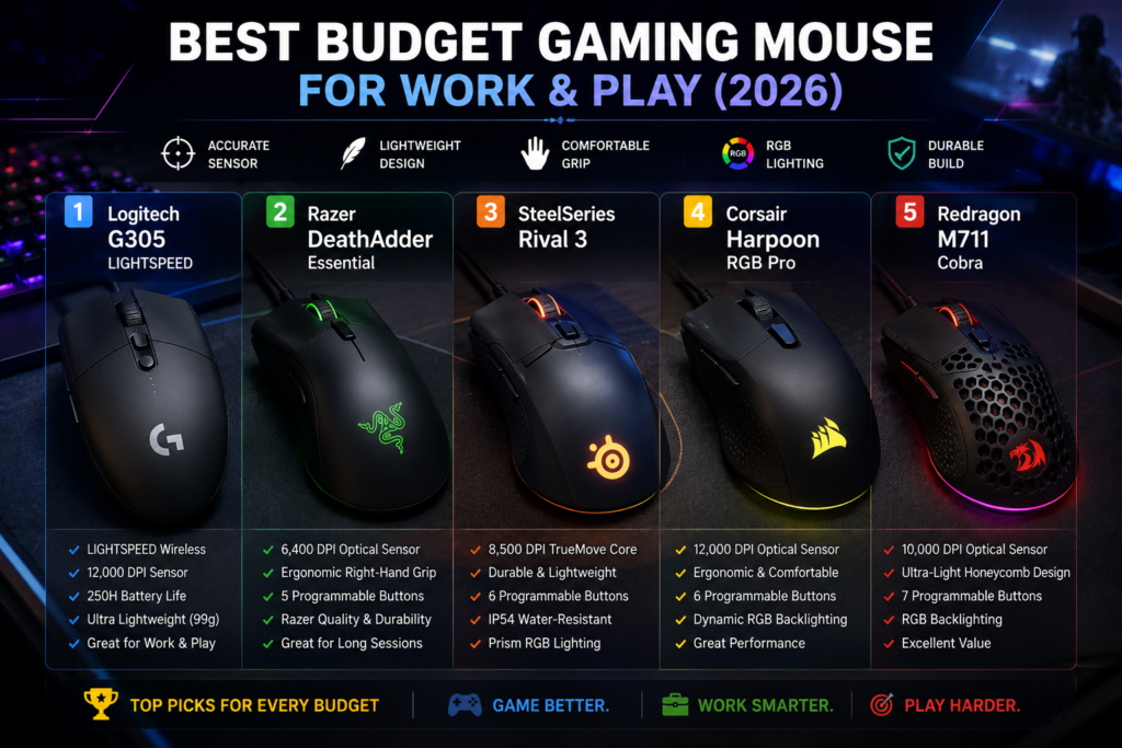 budget gaming mouse P