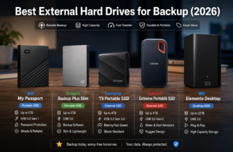 external hard drives for backup F