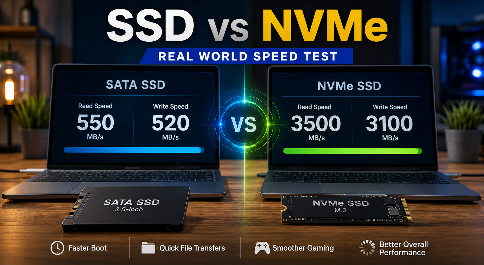 SSD vs NVMe F
