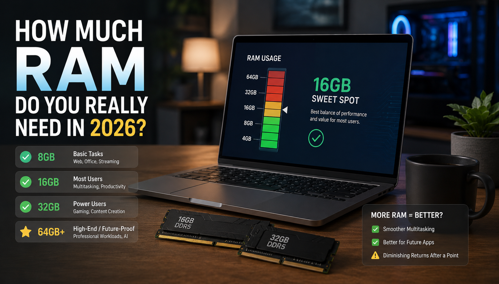 how much RAM do you need F
