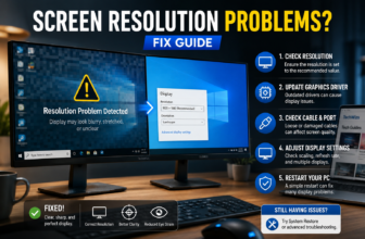 screen resolution problems F