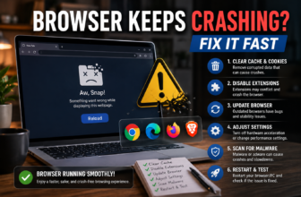 browser keeps crashing F