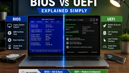 BIOS vs UEFI Explained Simply: What’s the Real Difference?
