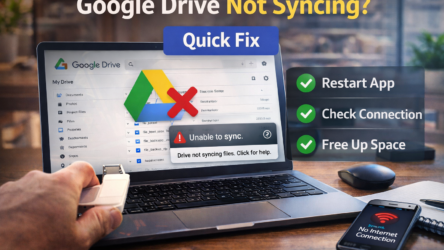 Google Drive Not Syncing? Quick Fix