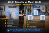 Wi-Fi Booster vs Mesh Wi-Fi — Which One Actually Works Better for Your Home?