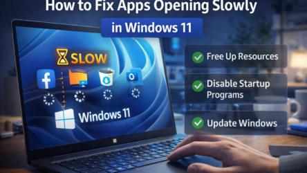 How to Fix Apps Opening Slowly in Windows 11