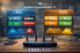 The Best Channel Width for 2.4GHz & 5GHz (Explained Simply)