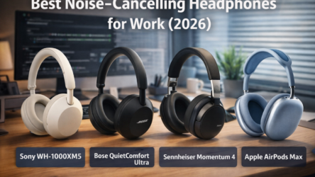 Best Noise-Cancelling Headphones for Work (2026)