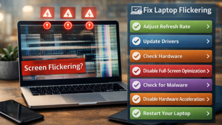 Laptop Screen Flickering? 7 Fixes That Actually Work