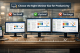 How to Choose the Right Monitor Size for Productivity