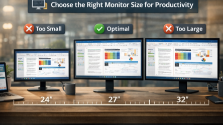 How to Choose the Right Monitor Size for Productivity