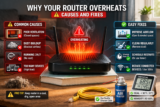 Why Your router overheats causes and fixes